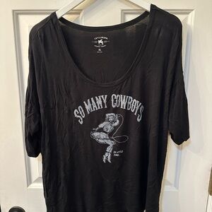 Idyllwind Black Short Sleeve Tee